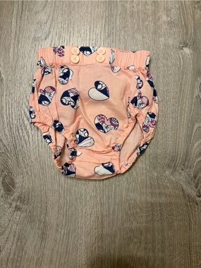 Baby Little Marc Jacobs Peach Heart Bloomers/Diaper Cover- NWOT- 3 Months